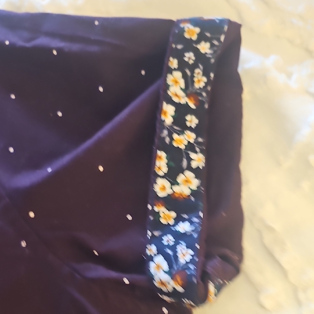 Denim & Flower Dark Purple Button Down Shirt - Picture 4 of 4